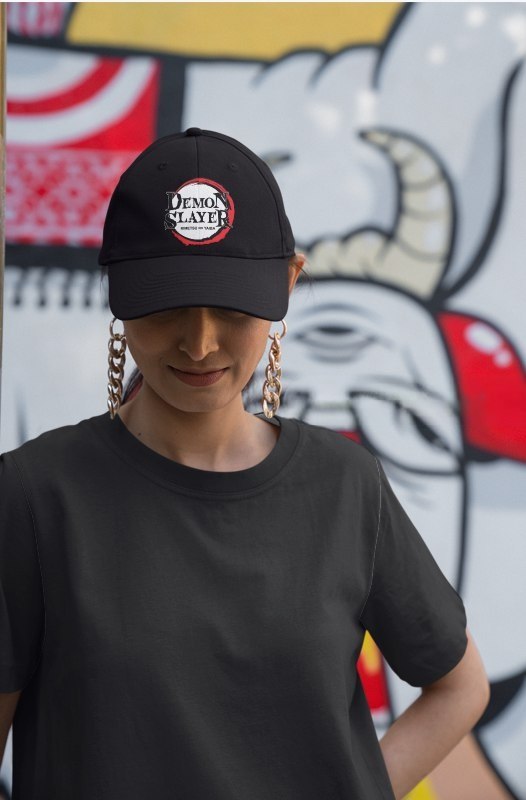 Demon Slayer Logo Cap