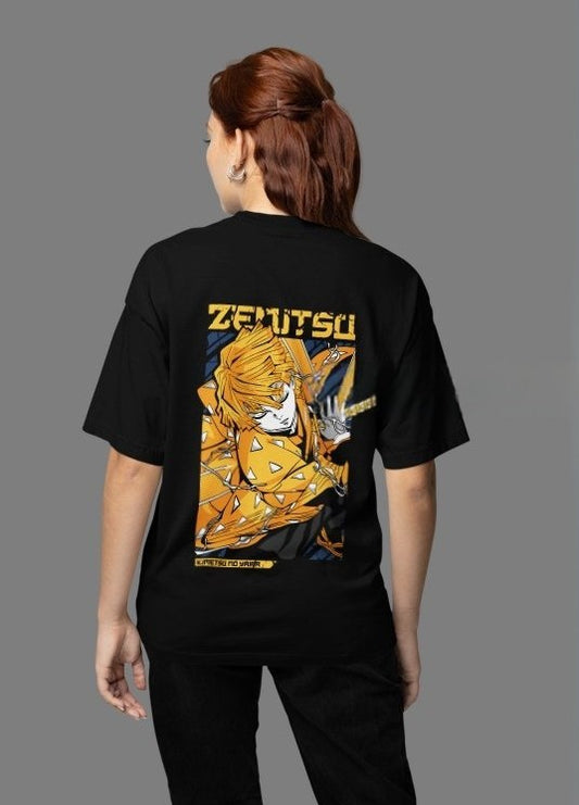 Sleepy Zenitsu Oversized Tee