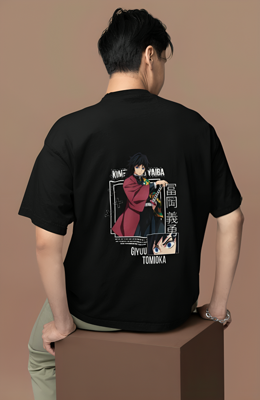 Giyuu Tomioka - Demon Slayer Oversized T-Shirt